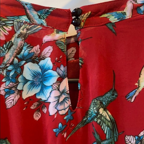 Red Spring Dress - Picture 3 of 6